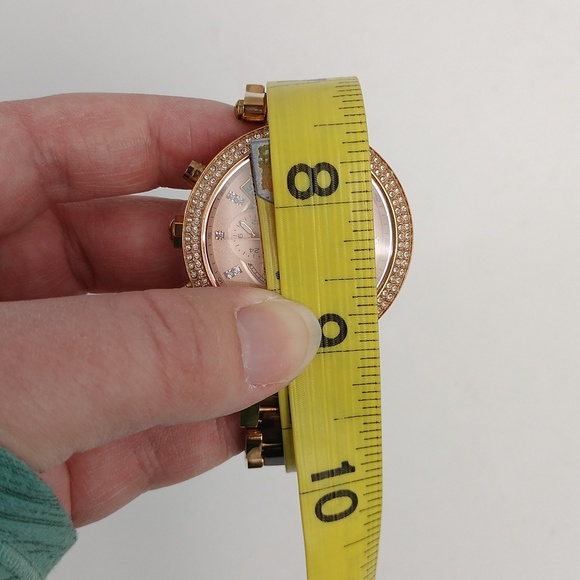 Michael Kors Parker Tortoise Acetate Watch - Picture 12 of 13